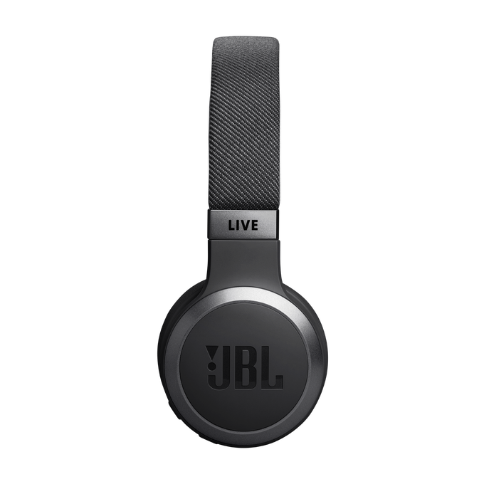 JBL Live 670NC - Black - Wireless On-Ear Headphones with True Adaptive Noise Cancelling - Right image number null